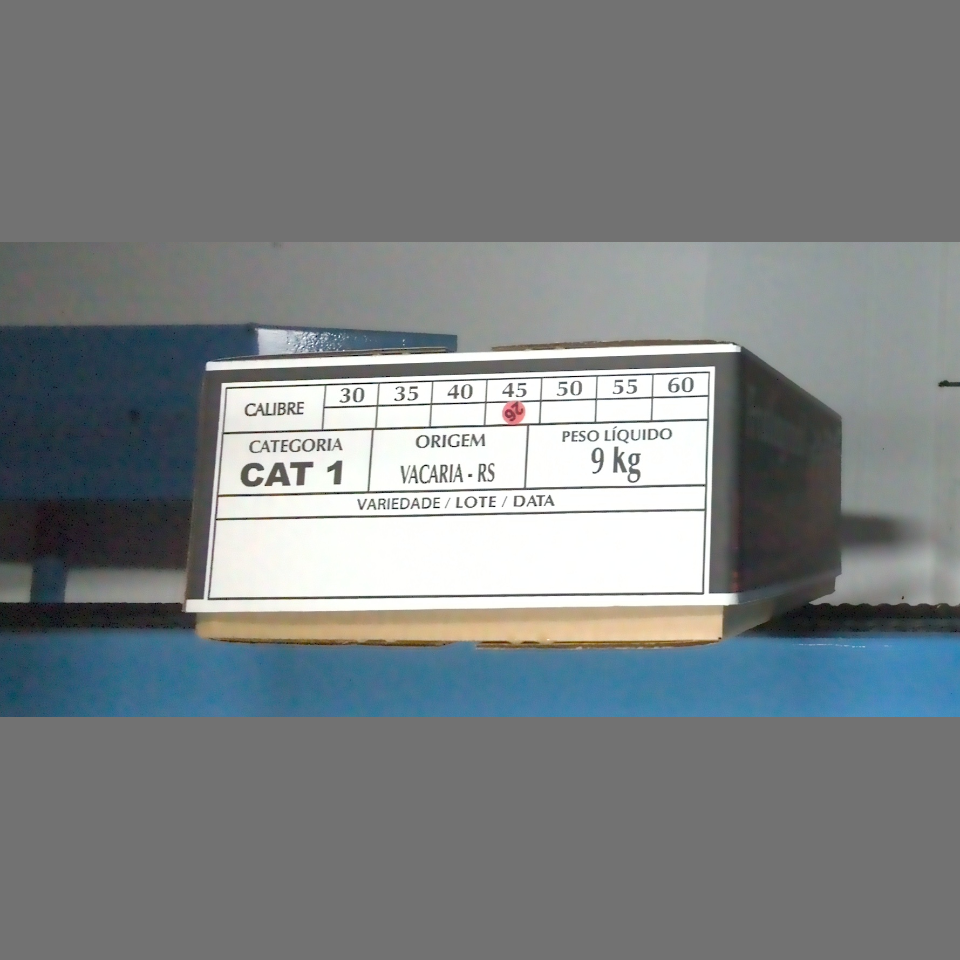 Candidata do calibre · pós-linha 30 · 960 utilizado na inferência