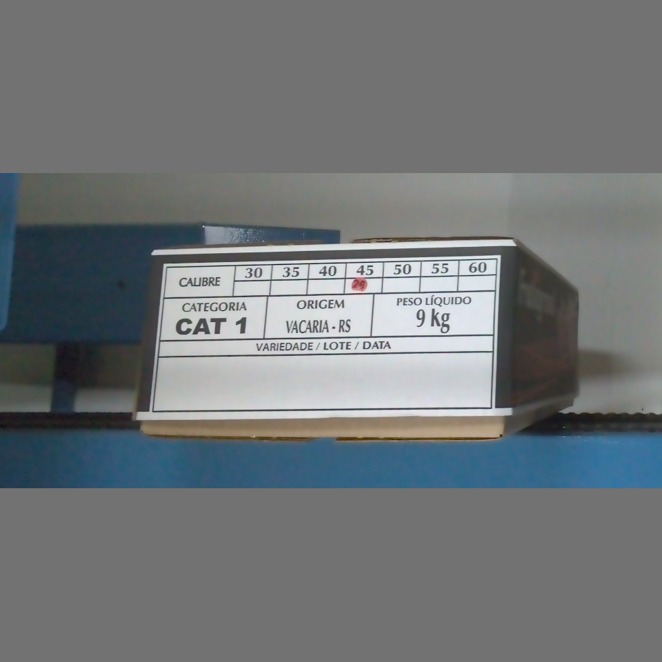 Candidata do calibre · pós-linha 30 · 960 utilizado na inferência