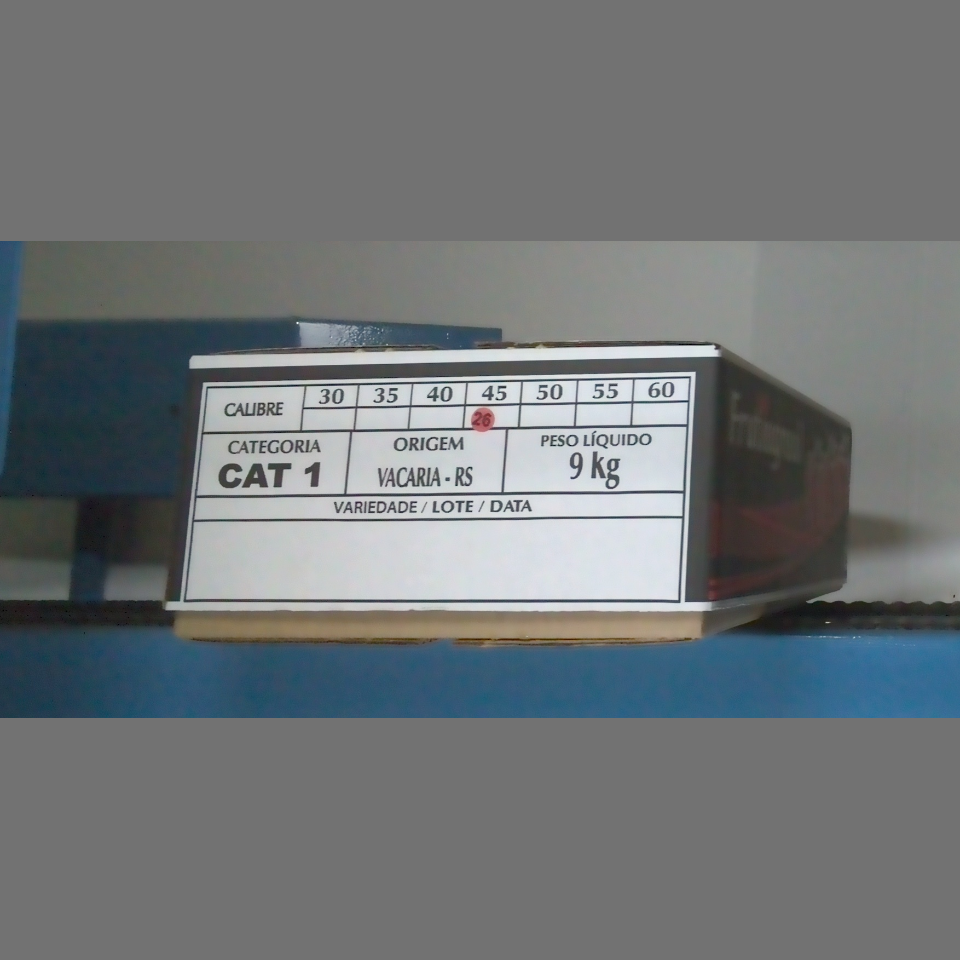 Candidata do calibre · pós-linha 30 · 960 utilizado na inferência