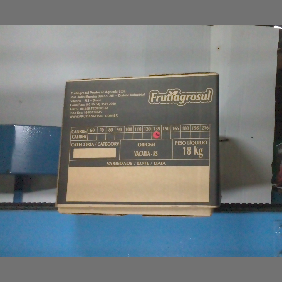 Candidata do calibre · central · 960 utilizado na inferência