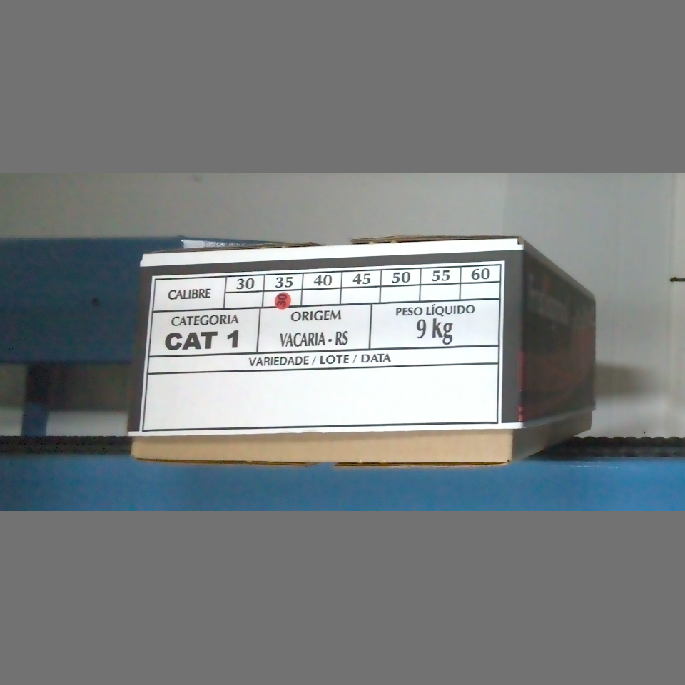 Candidata do calibre · pós-linha 30 · 960 utilizado na inferência