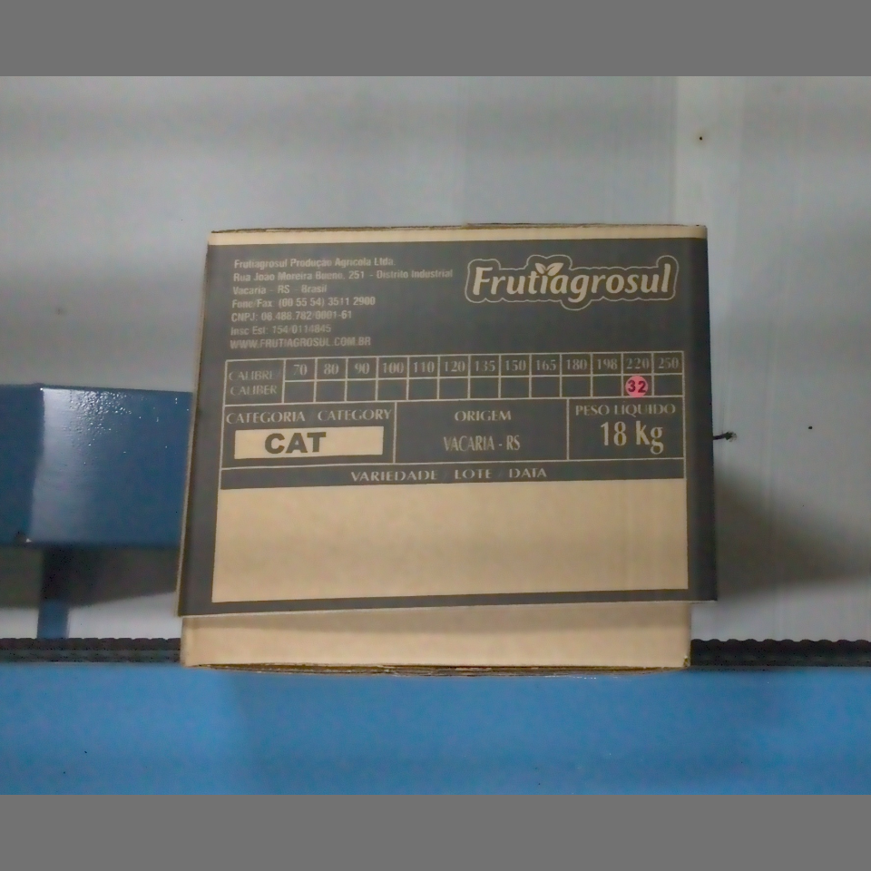 Candidata do calibre · central · 960 utilizado na inferência