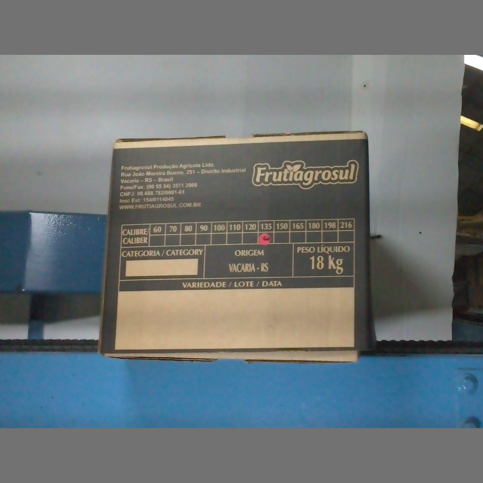 Candidata do calibre · central · 960 utilizado na inferência